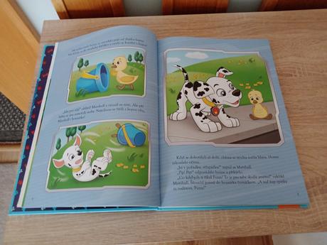 Kniha tlapková patrola-5 minutove pohadky, 