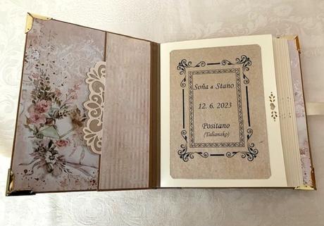 Svadobný fotoalbum "romance",