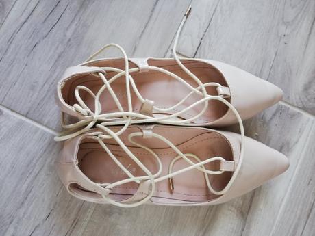 Balerinky na viazanie, 36