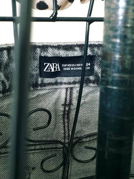 Zara rifľová sukňa xs, zara,xs