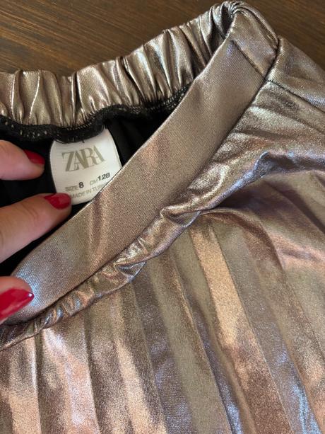 Metalivká sukňa zara, zara,128