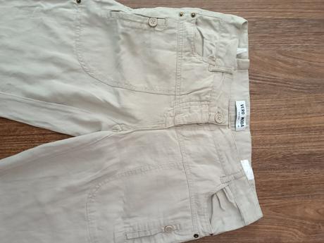 Nohavice lanové, vero moda,l