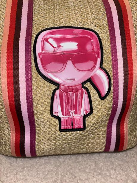 Letná plážová shopperka karl lagerfeld, karl lagerfeld