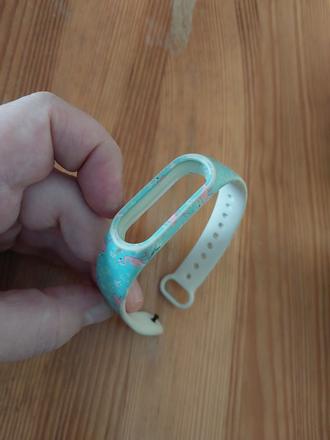 Plameniaky ružové tyrkysovy náramok na mi band 2, xiaomi