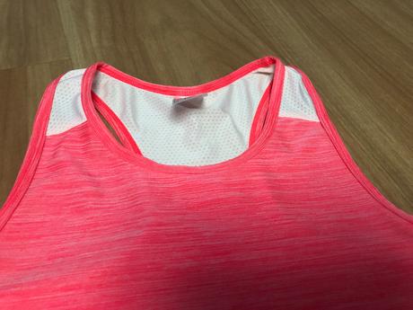 Tielko a tricko na cvicenie - cena spolu, decathlon,152