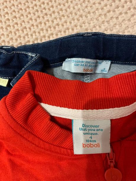 Dievčenská súprava rifle a mikina, 104