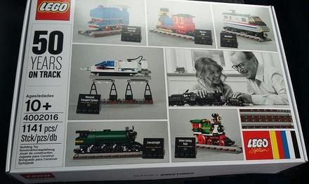 Lego vlaky 4002016 50 years on track,