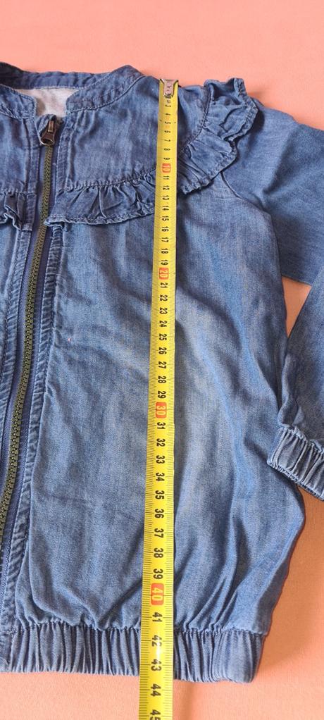 Makkucka bavlnena mikinka ala riflovka, 122