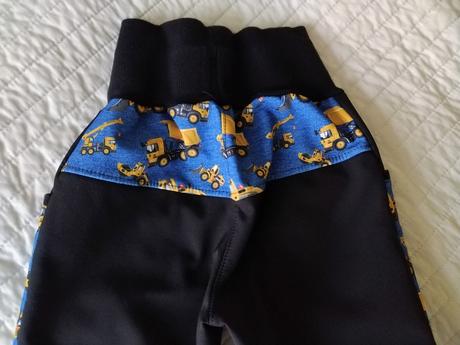 Softshelové nohavice, 116