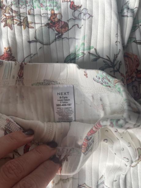 Next pyžamo vianočné 6-7rokov, next,122