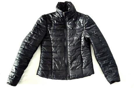 Čierna prechodná bunda - zn. j.a.fashion - veľ.s, s