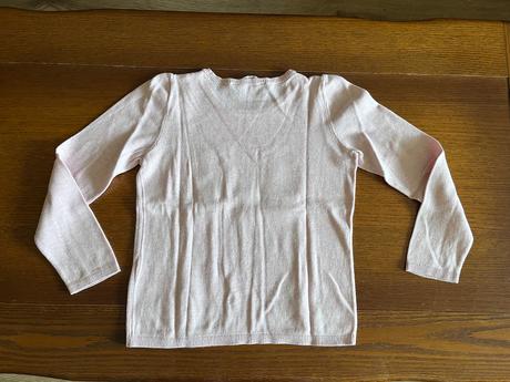 Pulóver s veľkými očami 122/128, h&m,122
