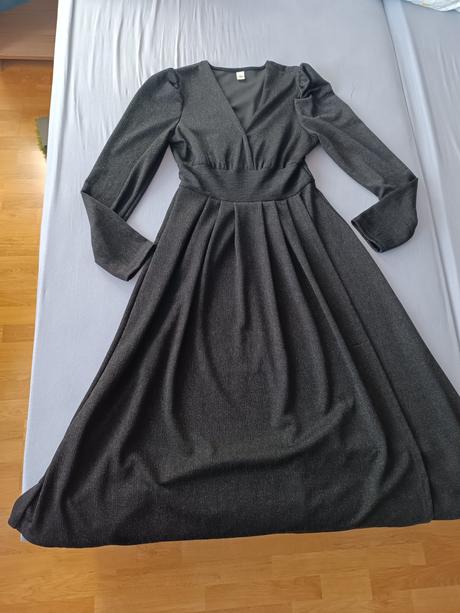 Čierne elegantné šaty - uni,