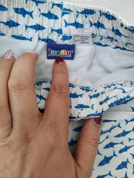 Šortkové plavky so žralokmi, veľk. 12-24 mes., lupilu,86