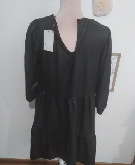 Koženkové šaty, mohito,m