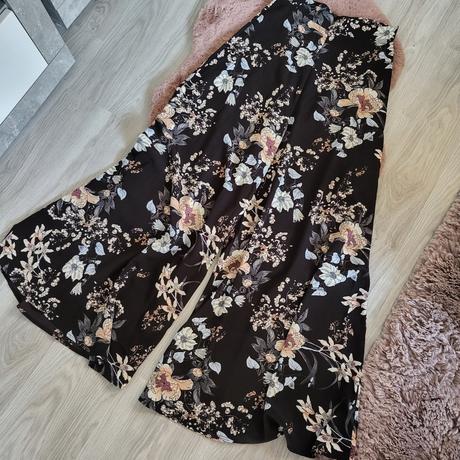 Xs siroke letné nohavice s vysokým pasom, xs