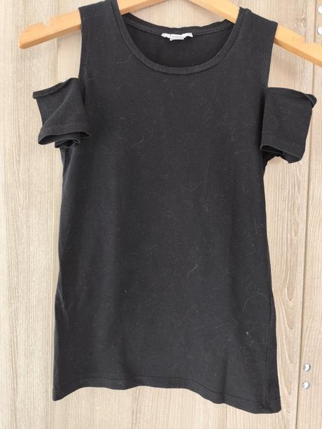 Tričko s odhaleným ramenom, amisu,xs