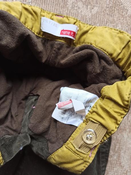 Zateplené nohavice, name it,86