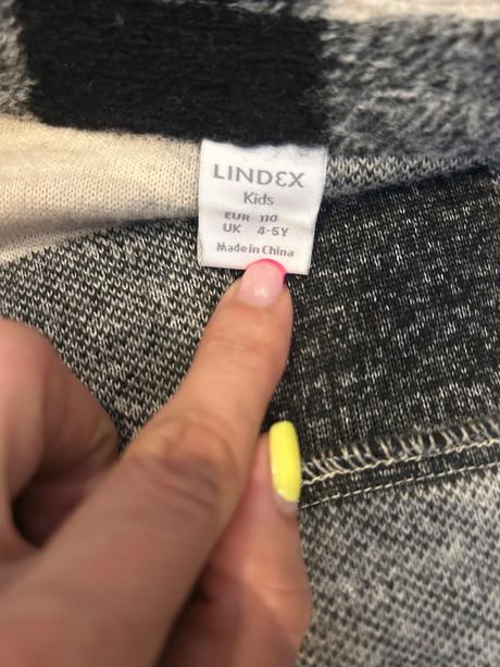 Károvaná prechodná bunda, lindex,110