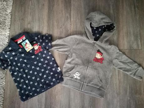 Mikina a nova polokošela pirat jake,v.92,cena spol, f&f,92