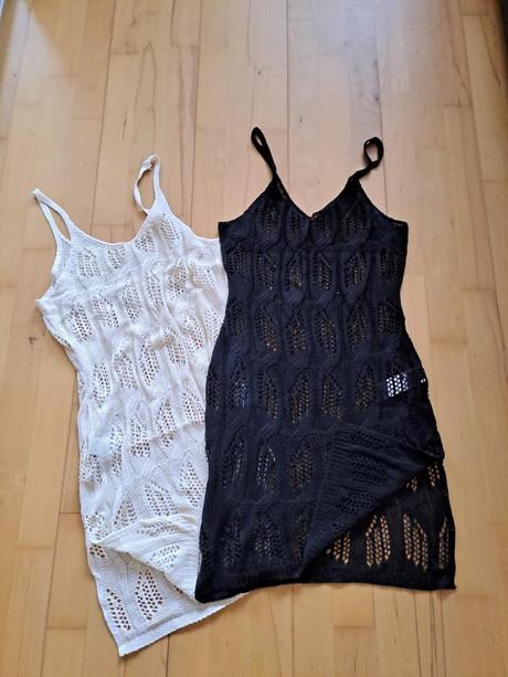 Plažove hačkovane šaty, m