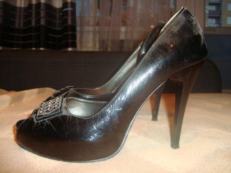 Cierne sandalky - dshoes, 38