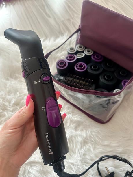 Kulmofén remington s natáčkami,