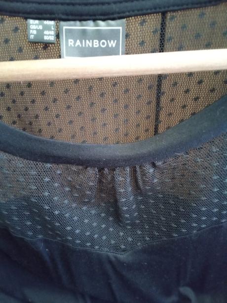 Čierny top  / blúzka, bonprix,46