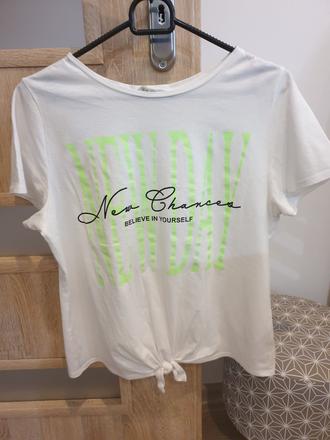 Tričko s uzlom, h&m,170