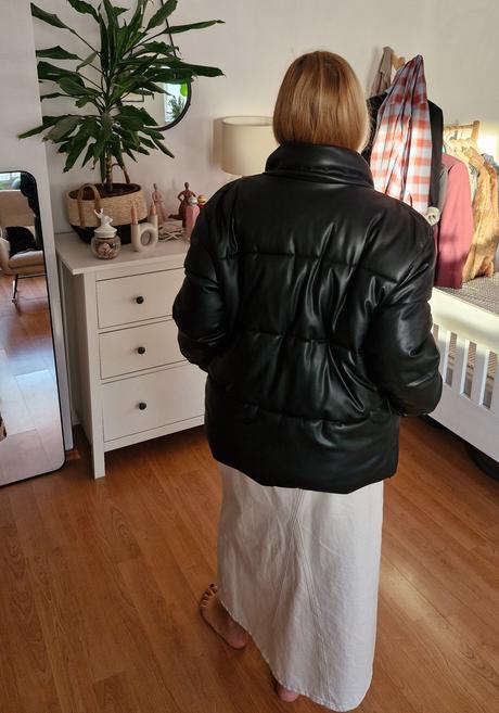 Koženková vetrovka zara, zara,xl