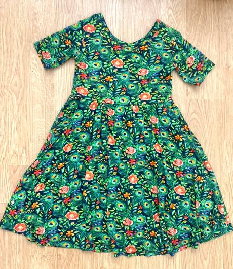 Letné šaty z usa z bambusovej viskózy 134/140, 134