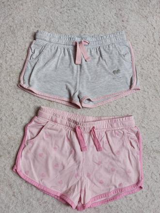 Krátke bavlnené nohavice/šortky na 7r., dopodopo,128