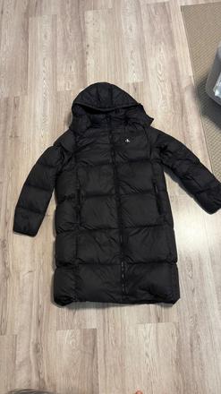 Dlha páperova bunda, calvin klein, calvin klein,xl