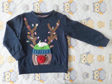 Vianočná mikina zn.ff veľ.110, 110