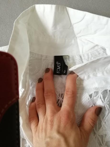 Košeľa s čipkou, s