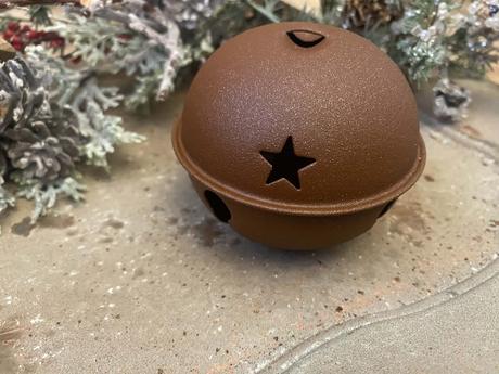 Kovová roľnička v hrdzavom odtieni, 