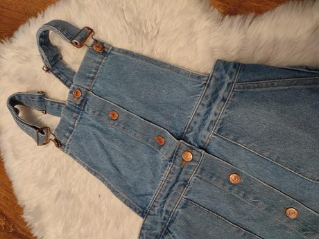 Riflová sukňa na traky, denim,34