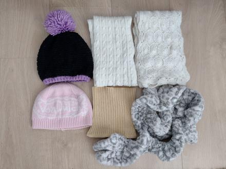 Čiapky a šály, h&m,134