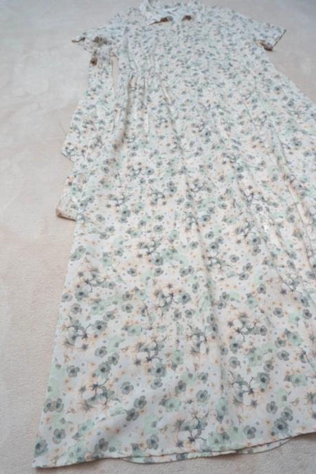 H&m viskózové boho šaty 40/l, h&m,l