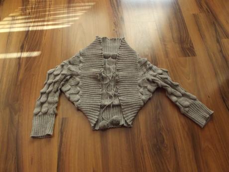 Damsky svetrik -bolerko s 3ú4 rukavmi, m