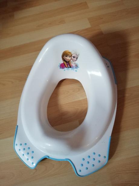 Detská redukcia na wc so schodíkom frozen, 