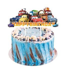 Tortový zápich cars 03 - skladom, tz-188,