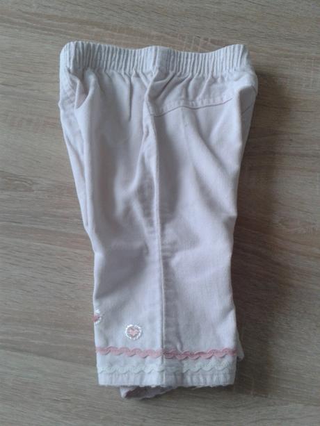 Bledoruzove nohavice, little bundle,68