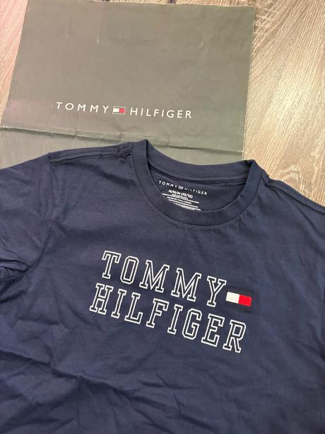 Tommy hilfiger chlapcenske tricko na 10-12 rokov, tommy hilfiger,140