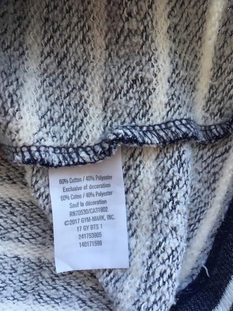 Teplakové šaty, gymboree,104