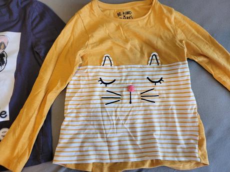 Trička f&f - 2 ks -  6-7 rokov-super stav, f&f,122