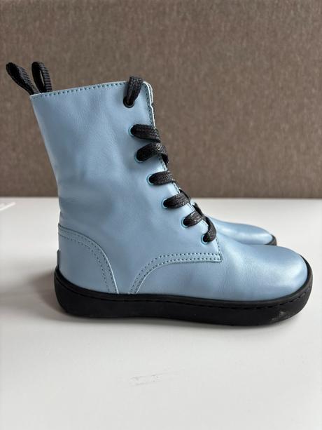 Shapen detské barefoot čižmy maverick mini blue, 26