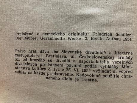 Zbojníci- schiller friedrich (1959),