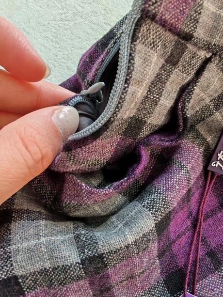 Károvaná sukňa, l