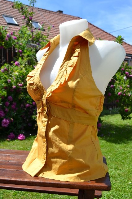 Horčicová blúzka tally weijl veľ. m, tally weijl,m